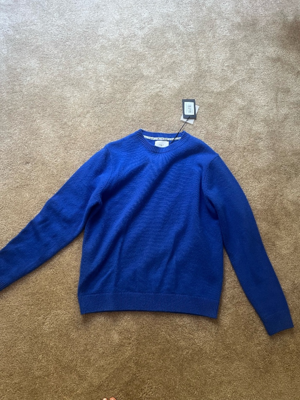 Percival Men's Brushed Wool Crewneck